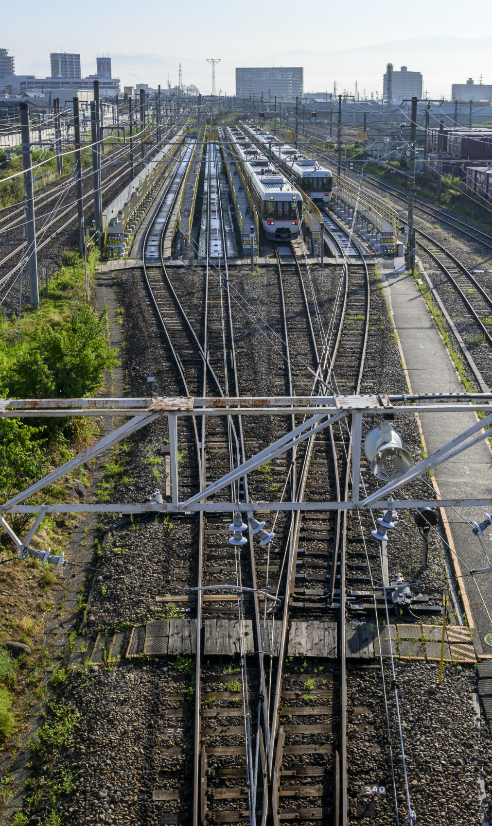 電車と線路